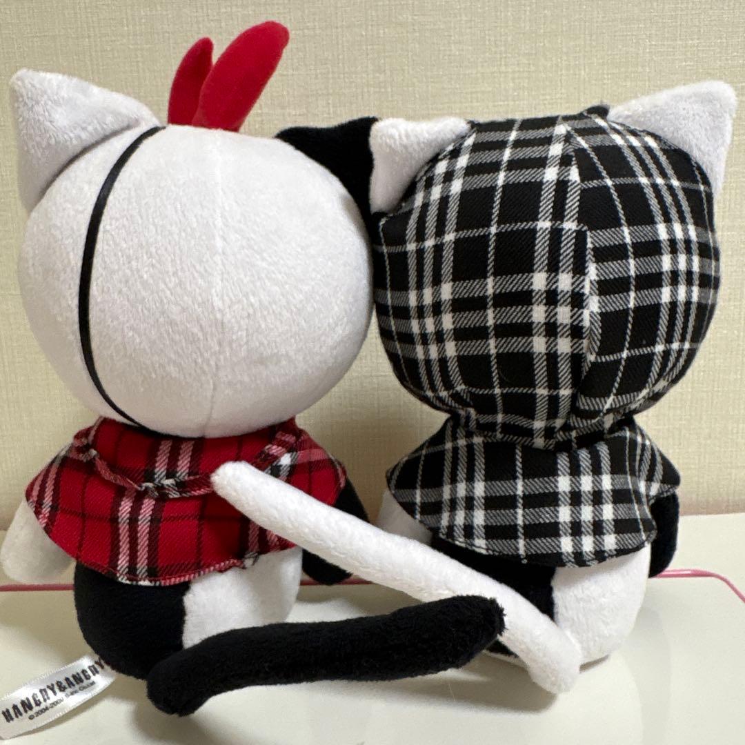 HANGRY &ANGRY ぬいぐるみ①　ハングリーアングリー　チェックマント