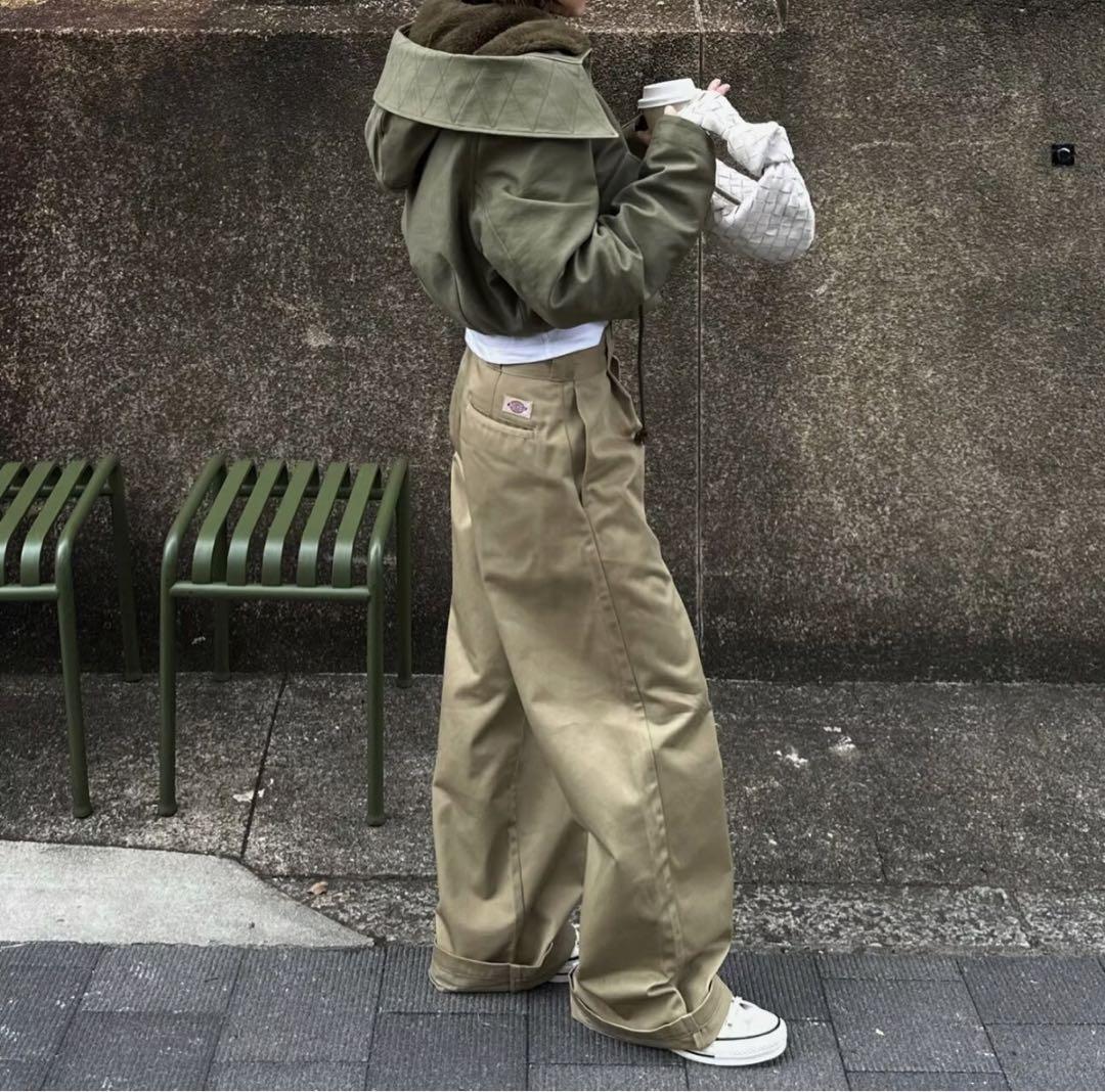 ok.soon Dickiesコラボチノパンツ