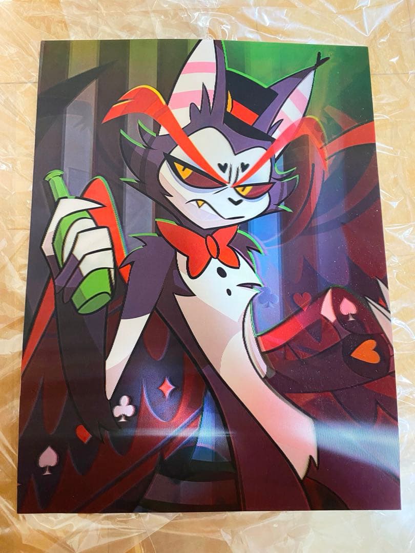 Hazbinhotel ハズビンホテル　レンチキュラーポスター　ハスク