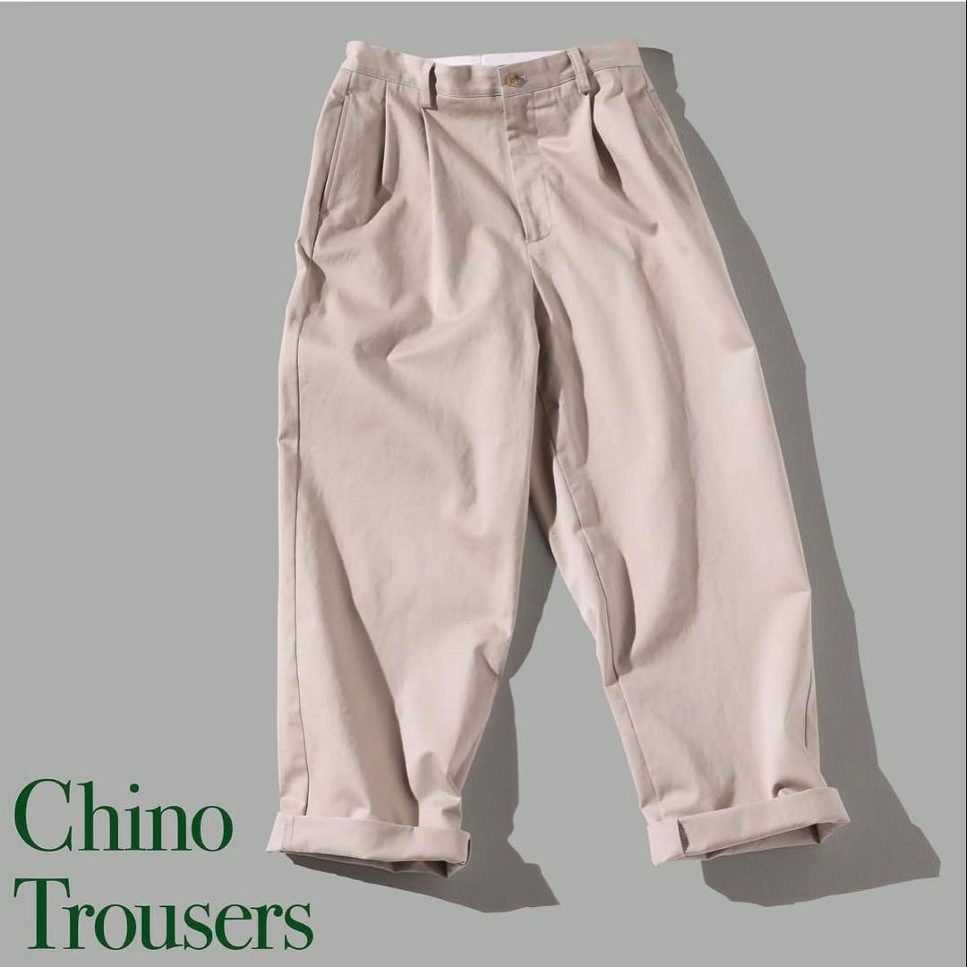 パンツ A.PRESSE Type.1 Chino Trousers 2 ecru
