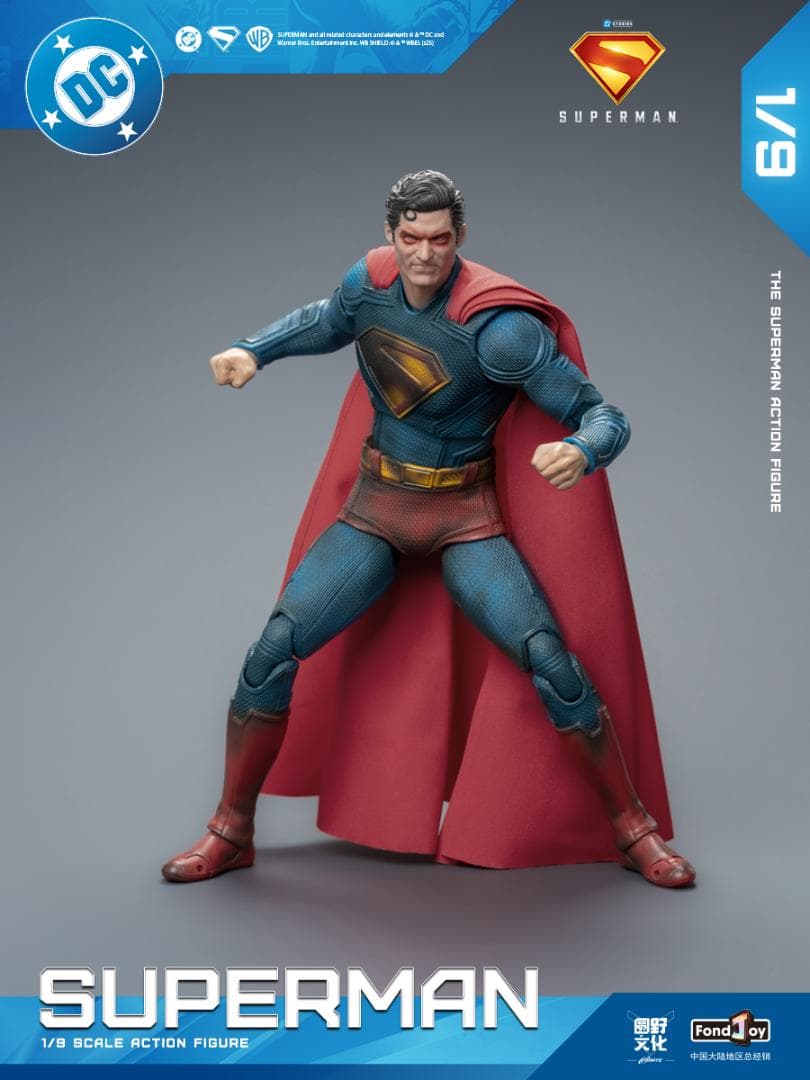 【Fondjoy】新品 正規品 スーパーマン 2025 バトルダメージver.