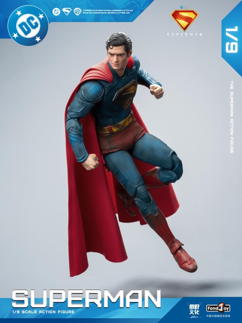 【Fondjoy】新品 正規品 スーパーマン 2025 バトルダメージver.