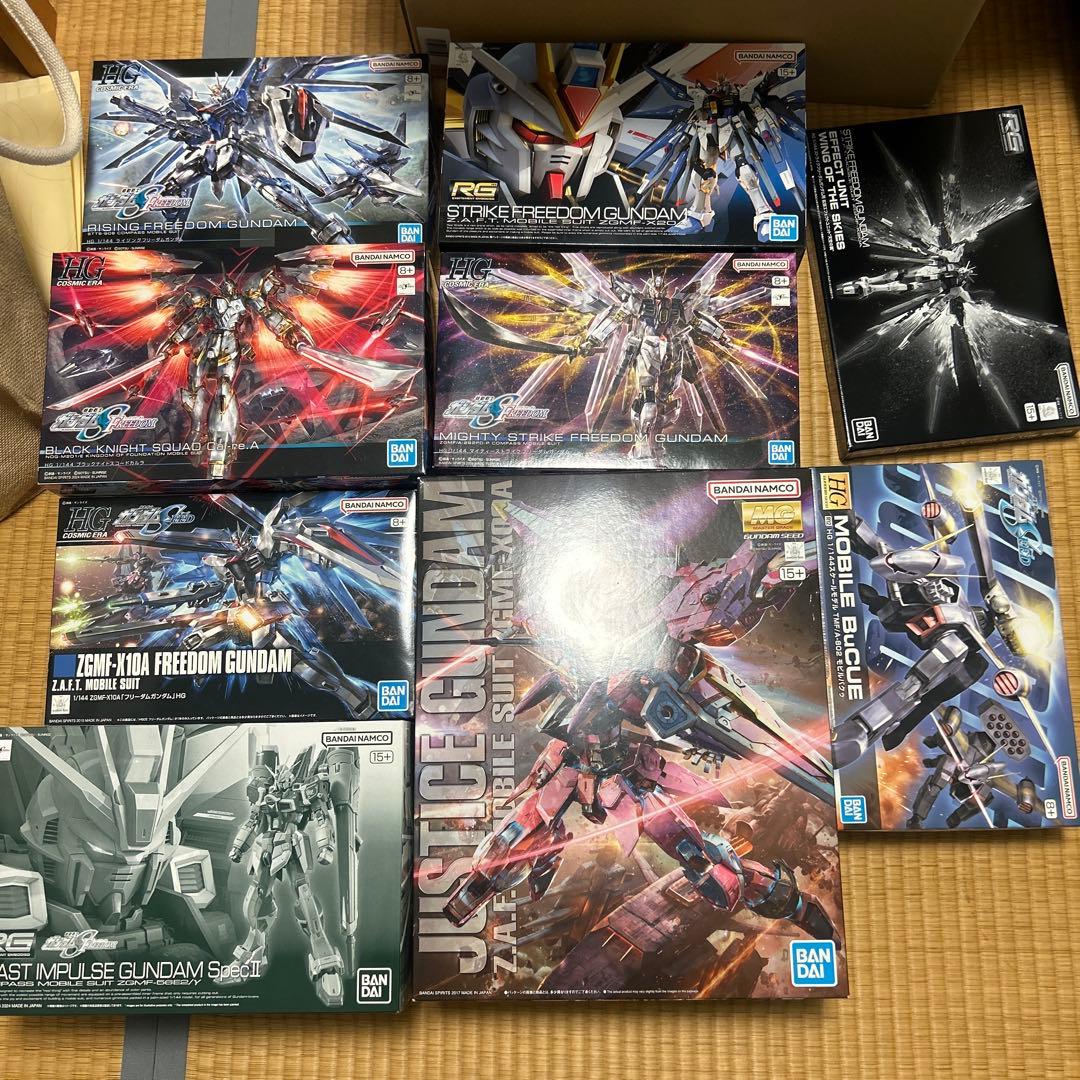 ガンプラセット SEEDシリーズ