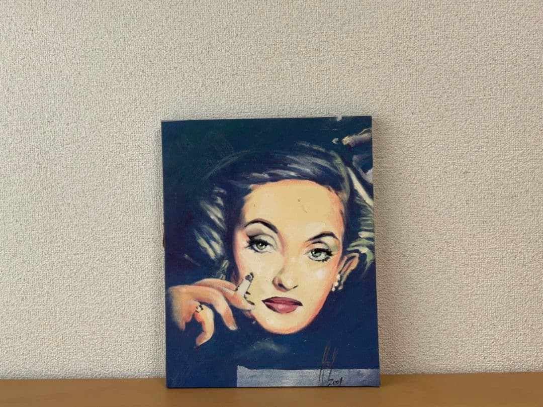 絵画『ベティ・デービス』ヘイ平山画