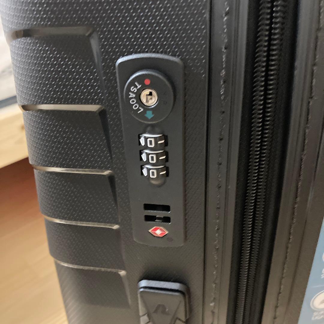 新品イタリア製キャリーケース　ロンカート　イプシロン68～74L ブラック