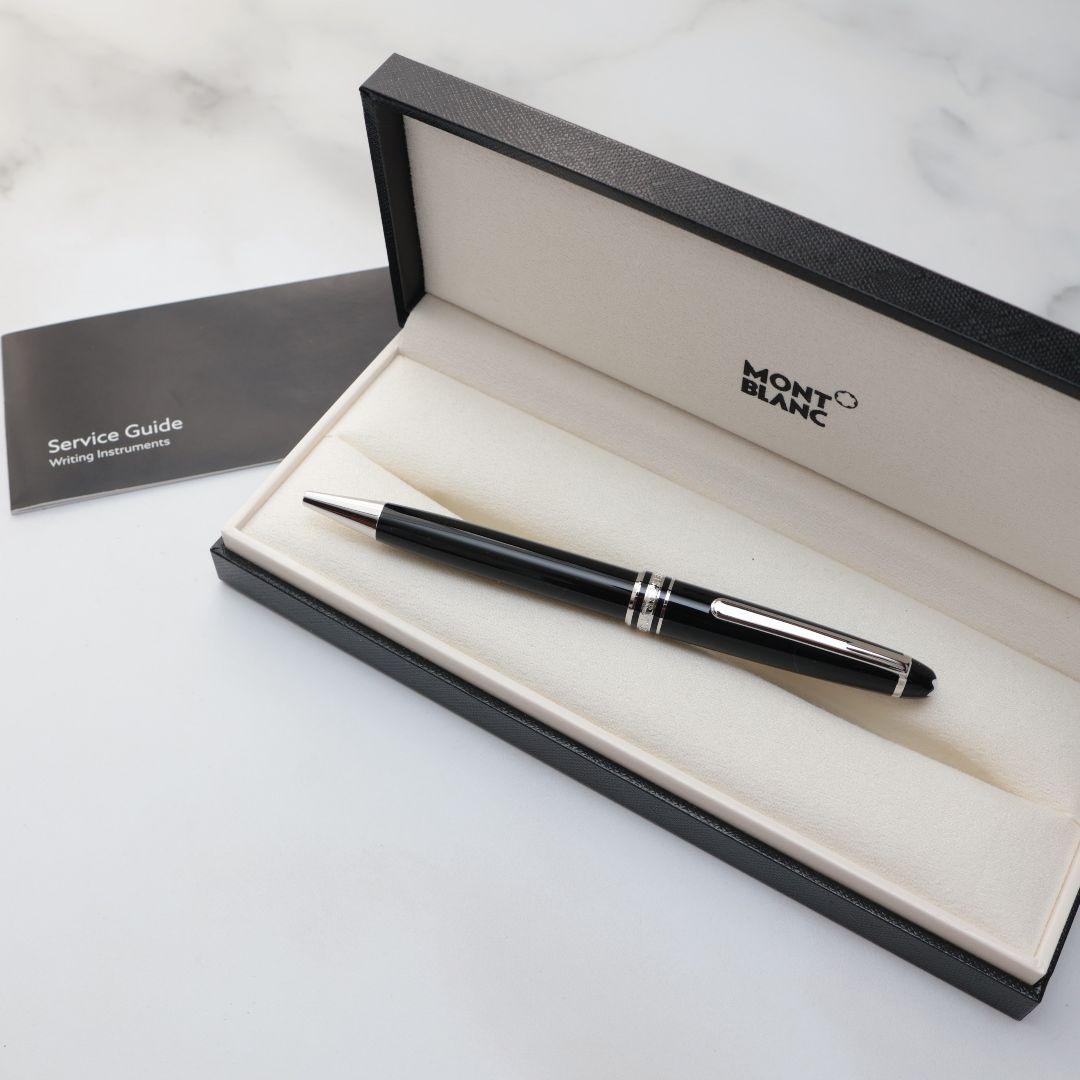 未使用 モンブラン MONT BLANC ボールペン 黒 専用ケース付き