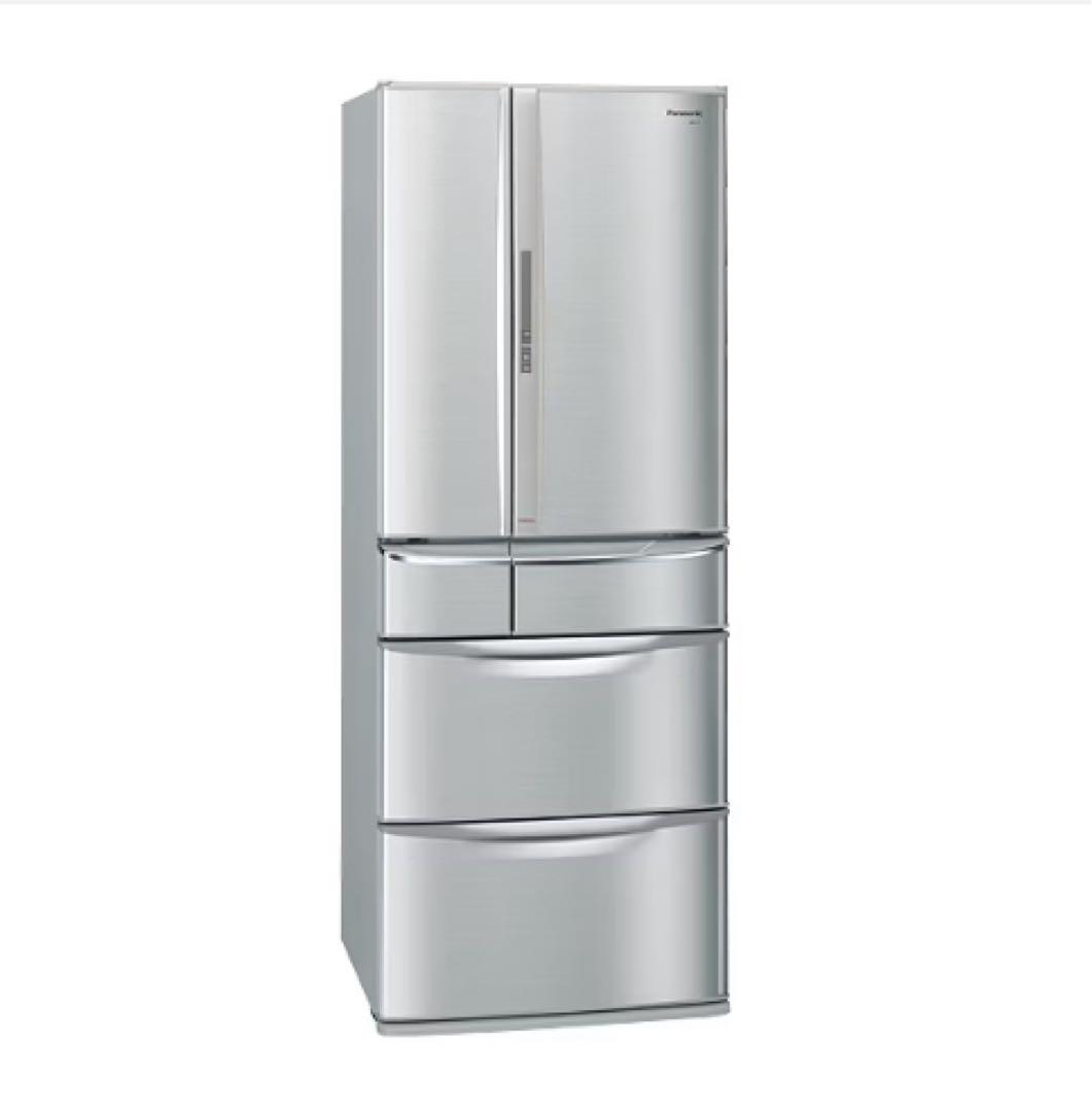 Panasonic 6ドア550L トップユニット冷蔵庫　NR-F553T-H