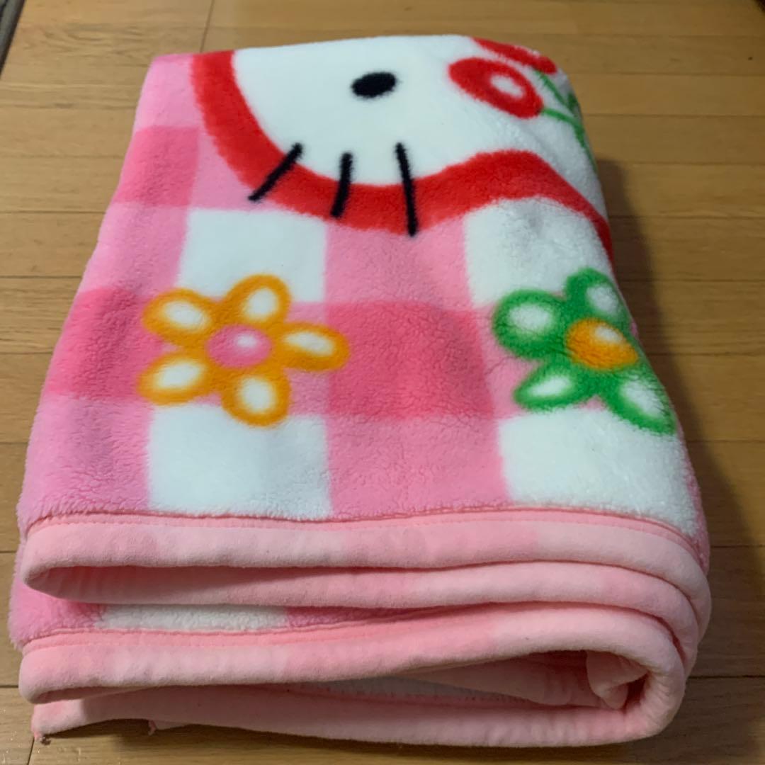 キティ　毛布