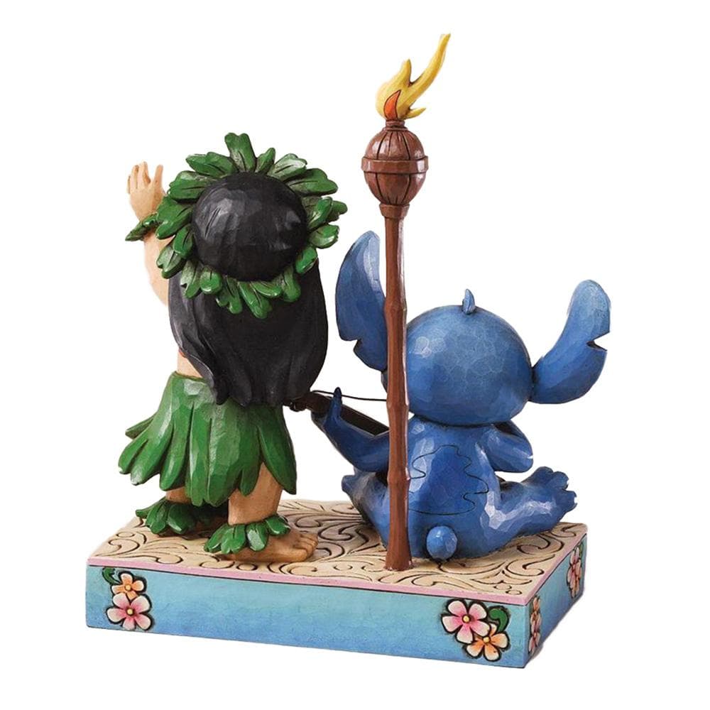 新品【Disney Traditions】リロ＆スティッチ オハナ正規品