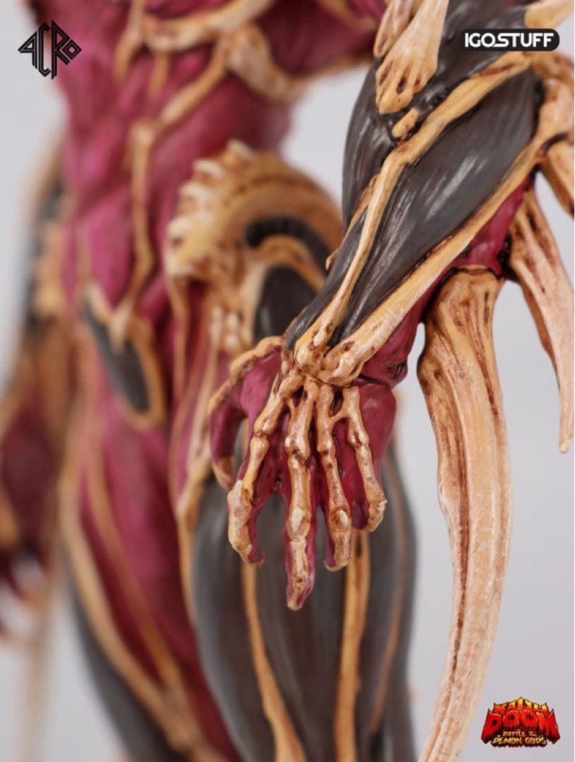 新品未開封 ACRO KAIJU DOOM ヒーローデーモン ソフビ塗装済完成品