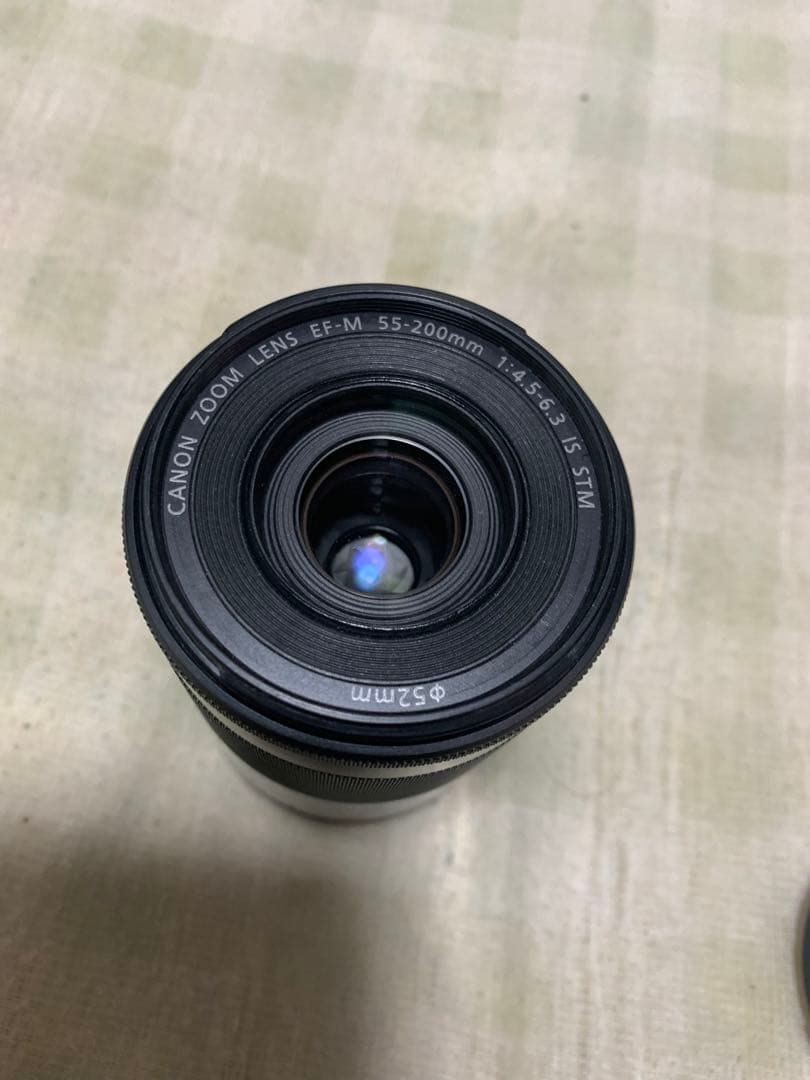 美品/Canon EF-M 55-200mm F4.5-6.3 IS STM