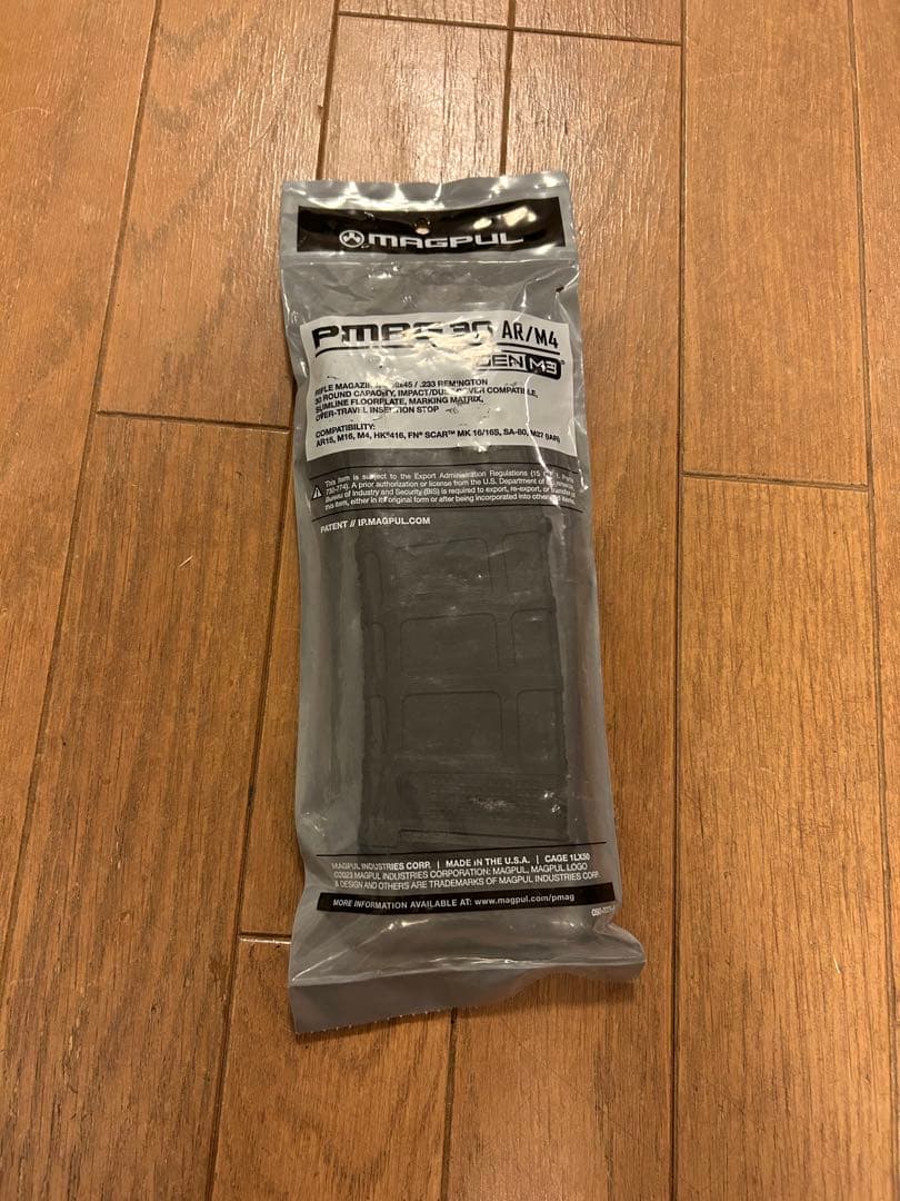 PMAG 実物 新品 黒 30rd 窓なし 米軍 マガジン