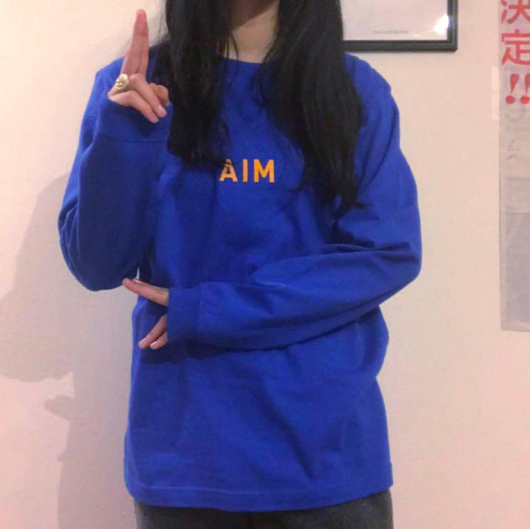 【レア】あいみょん AIM+330 ロングT ライブT ブルー L 渋谷