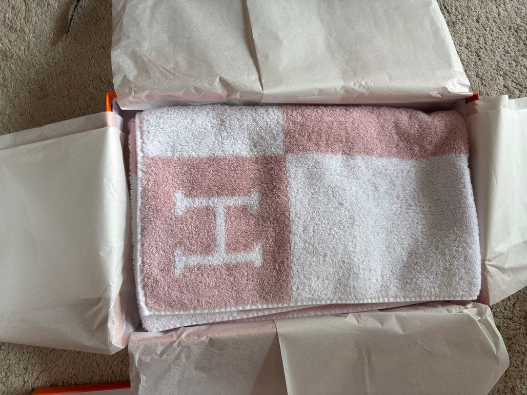 HERMES アヴァロン　フェイスタオル　バスタオル　エルメス　タオル
