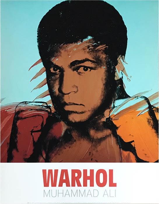 モハメド アリ 1977/アンディ ウォーホル/ポスター
