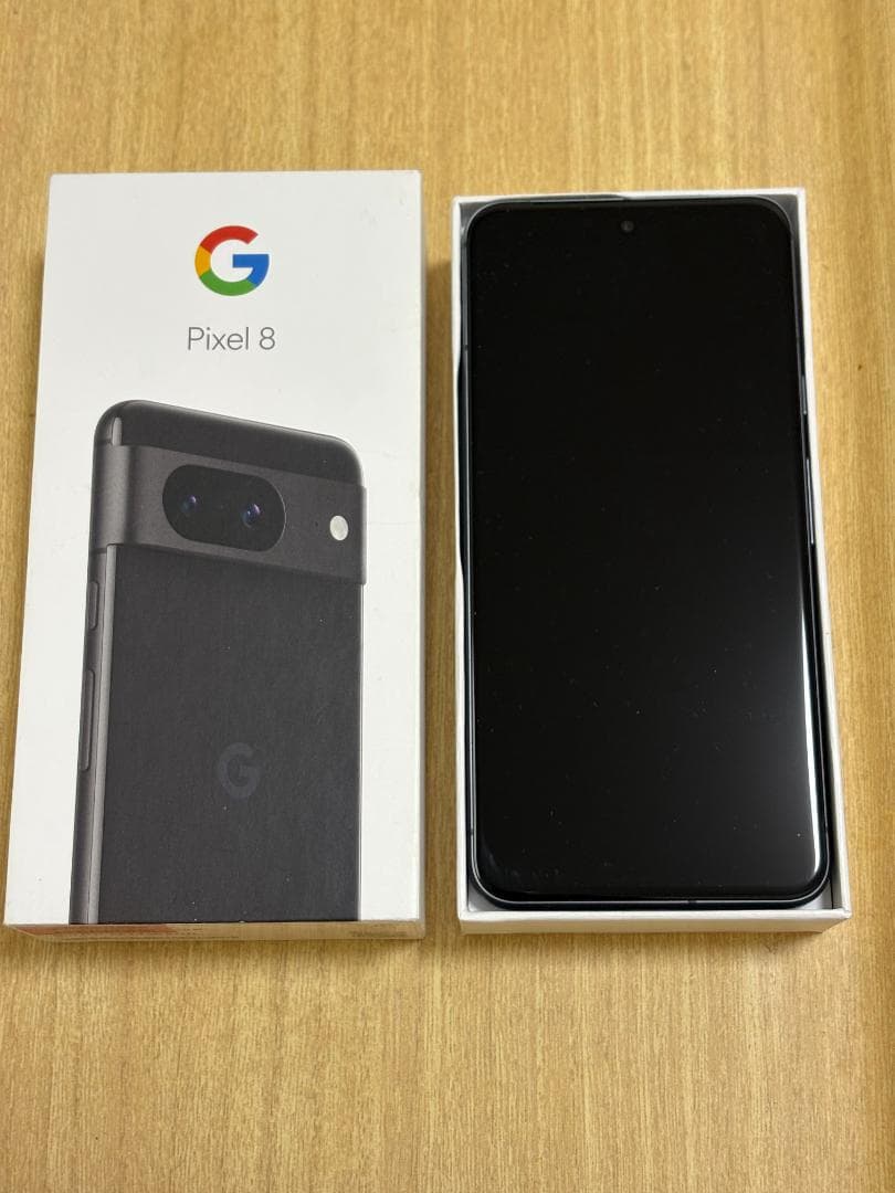 Google Pixel 8、128GB、オブシディアン