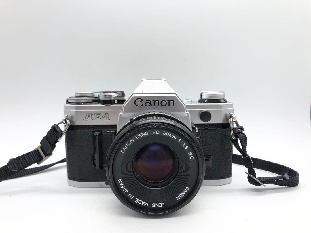 【完動品】Canon AE-1 + FD 50mm f1.8 動作確認済