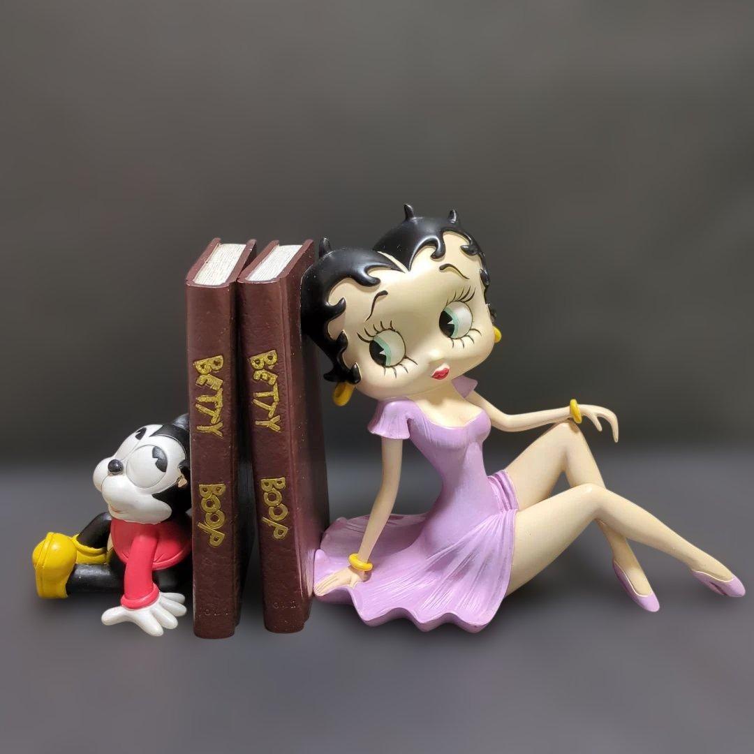 激レア❣️ベティちゃん♡フィギュア付きブックエンド