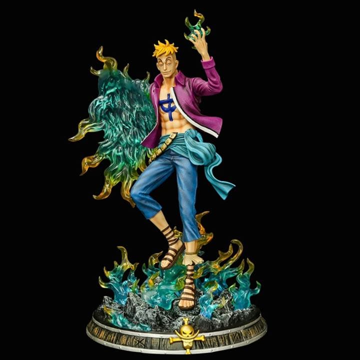 《激レア》ONE PIECE 白ひげ海賊団　一番隊隊長　不死鳥マルコ　フィギュア