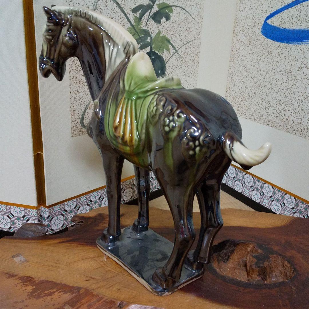 陶器 馬の置物