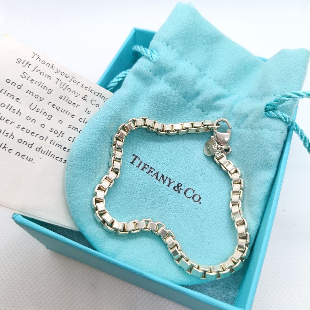 ☆ごん太郎☆様　極美品✨️ティファニー　ベネチアン　チェーン　ネックレス シルバ