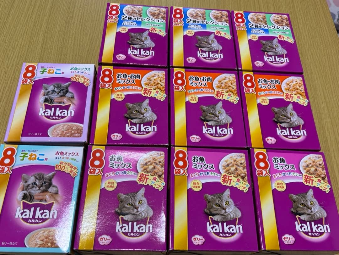 kal kan ウエットフード 8個入り×11箱