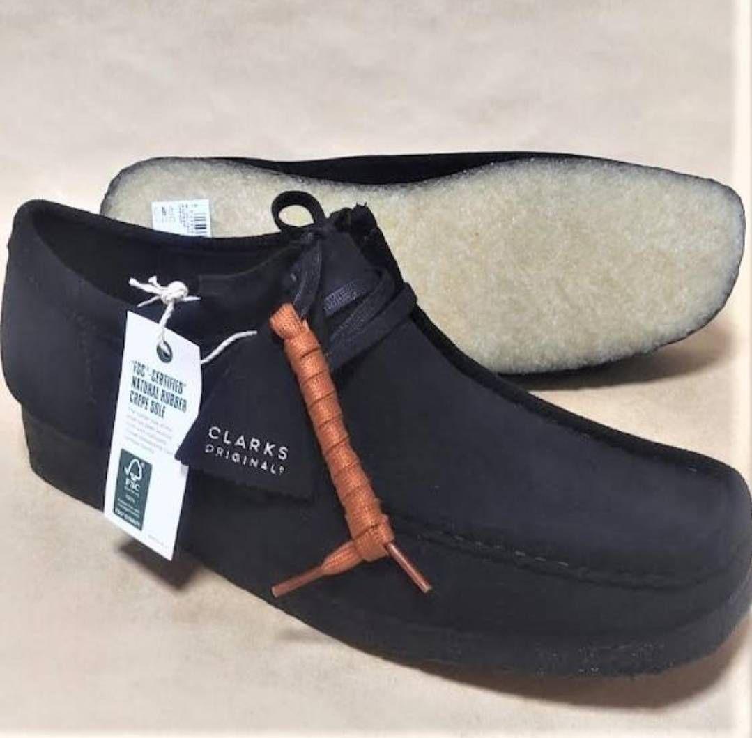 Clarks ブラック Wallabee 28.5cm クラークス ワラビー
