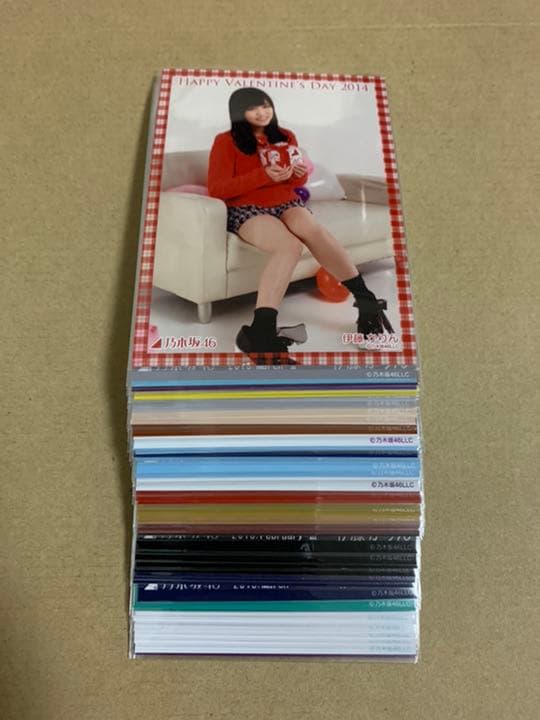 元　乃木坂46 伊藤かりん　生写真　チョコレートBOX等　64枚　バラ　コンプ