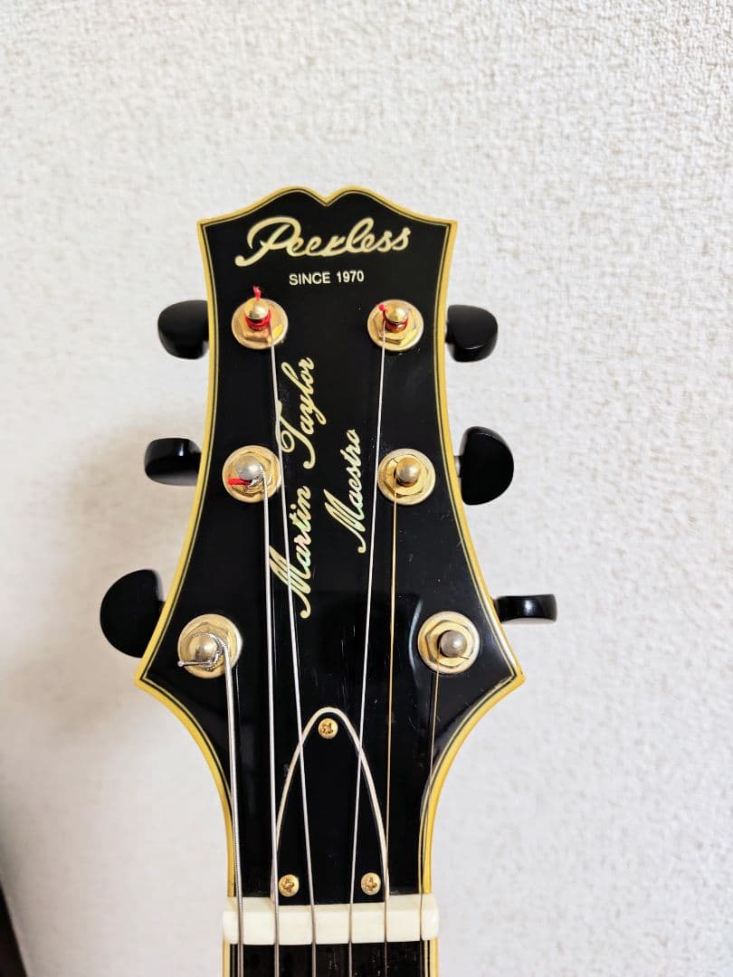 希少 Peerless Martin Taylor Maestro 単板フルアコ