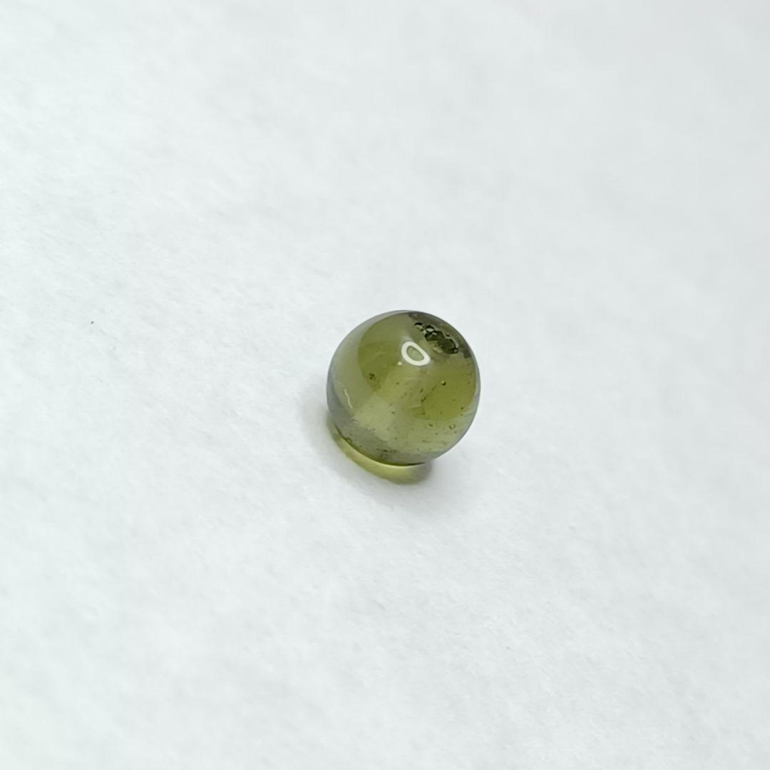 【超希少石/最強品質】極上モルダバイト＊約5.5mm＊　天然石 1粒