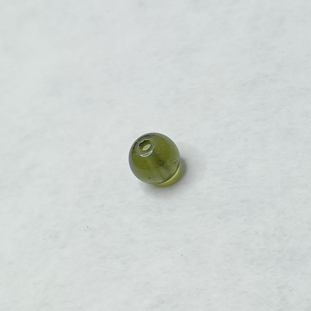 【超希少石/最強品質】極上モルダバイト＊約5.5mm＊　天然石 1粒