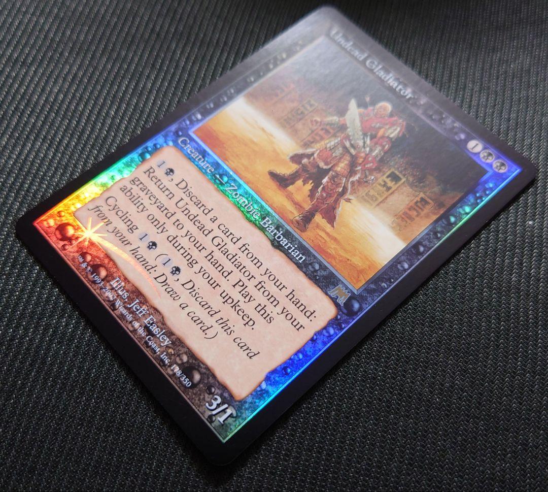mtg 稀少 初版 FOIL アンデッドの剣闘士 英語版 ons
