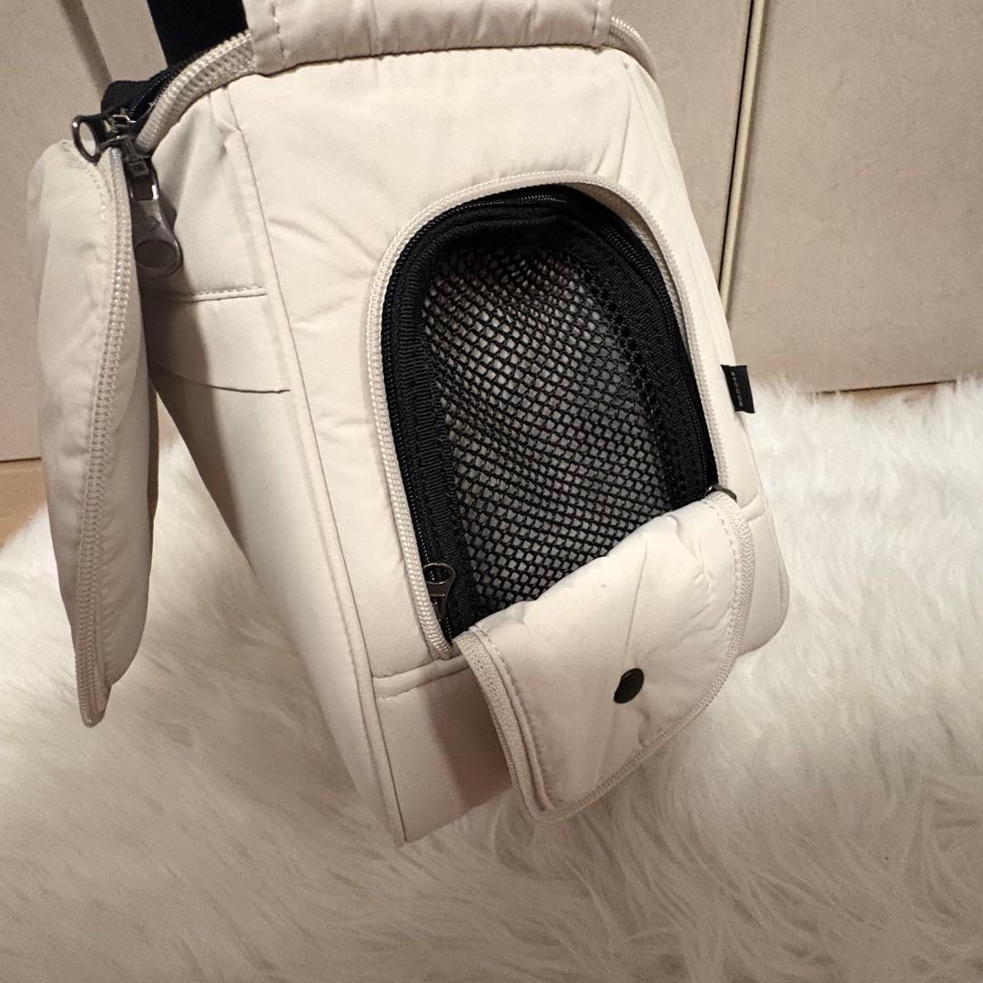 【美品】SSOOOK SLINGBAG(バッグ右）ベージュ M