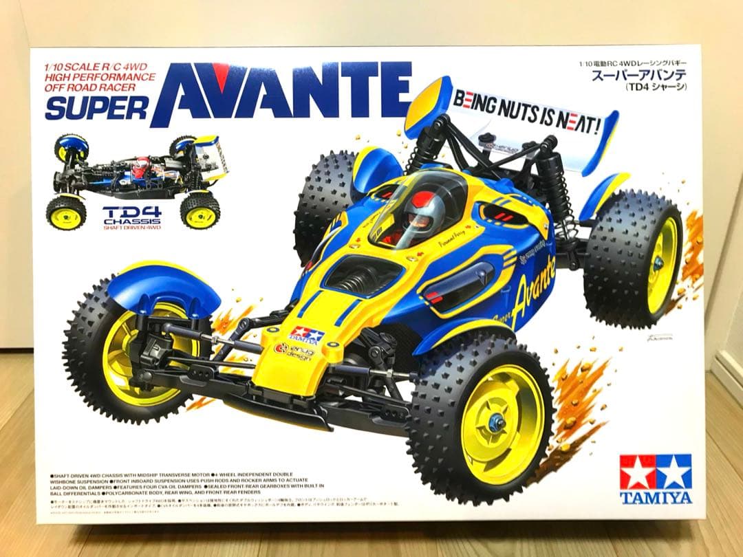 タミヤ 1/10 RC スーパーアバンテ