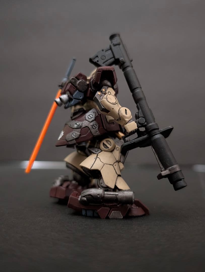 ガンダムアーティファクト ドムトローペン 完成品 全塗装 ガンプラ
