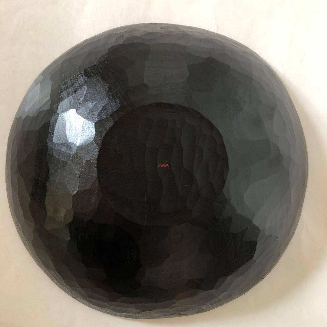 三谷龍二　黒漆の大鉢　Noir bowl