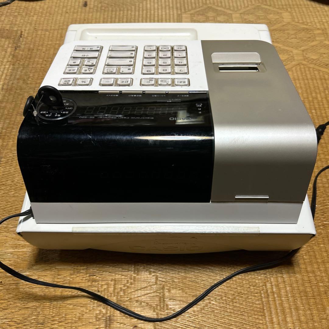 CASIO 電子レジスター SE-S20 カシオ　鍵付き