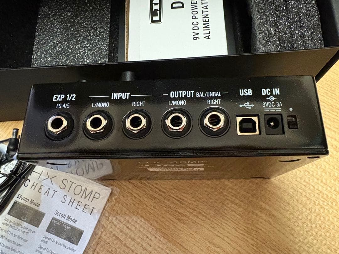 LINE 6 HX STOMP マルチエフェクター(2025.6.29新品購入)