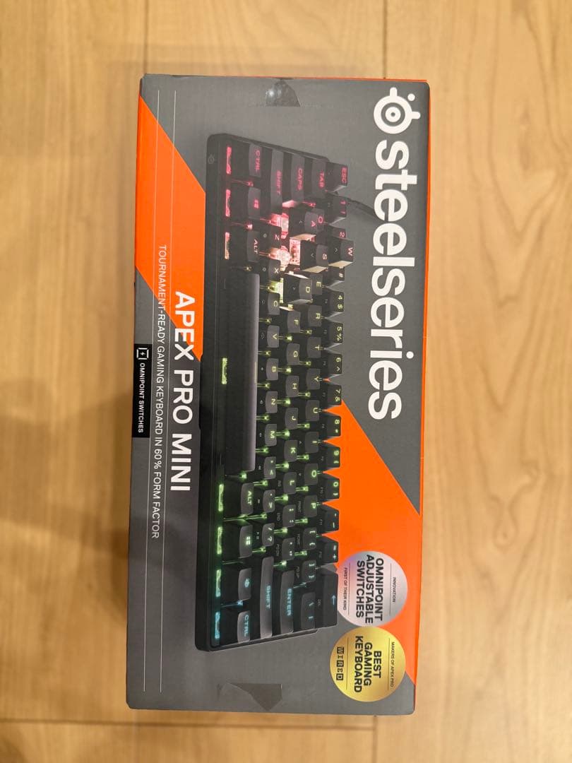 SteelSeries Apex Pro Mini US配列キーボード