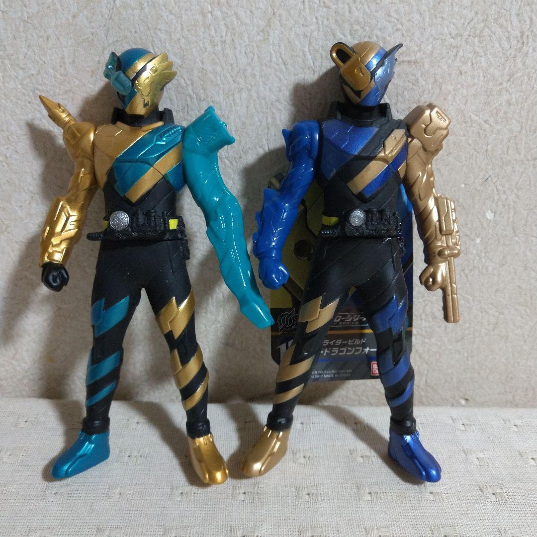 仮面ライダービルド ソフビフィギュア１８体