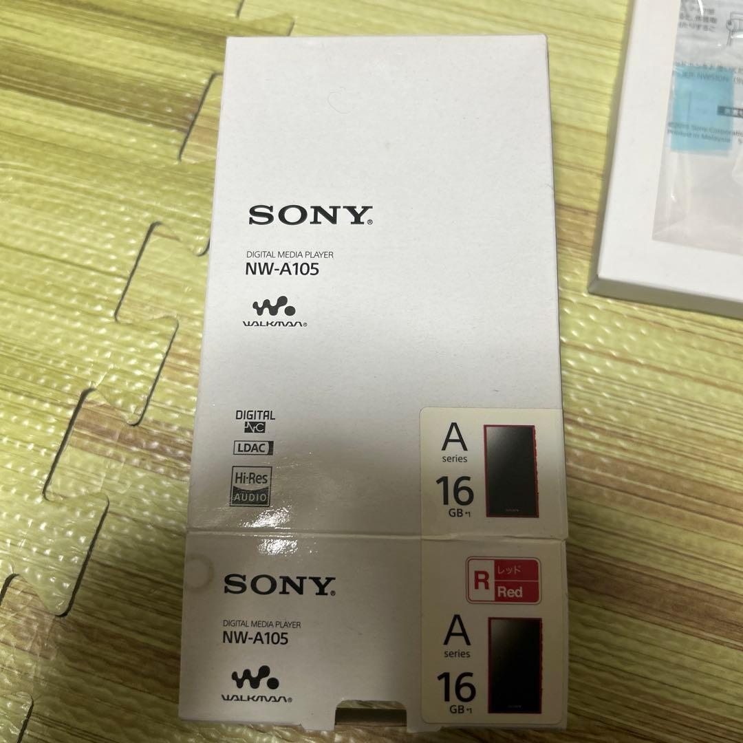 nw-A105 リカバリー済み　付属品イヤホン　保証書無し