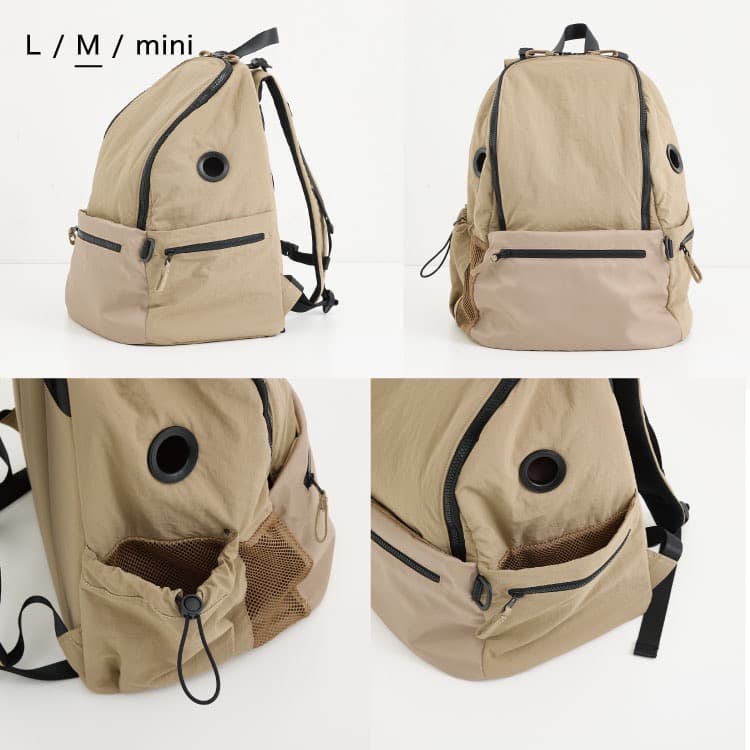 【新品】未使用 MATIE ペットリュック Mサイズ 犬用 ブラック