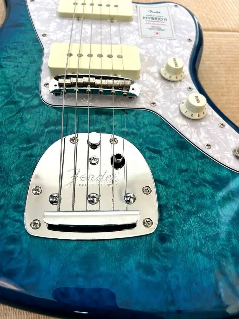 2024年限定！Fender Hybrid2ジャズマスターアクアマリン