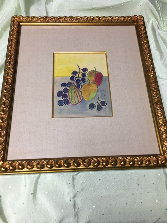 鈴木信太郎　　水彩画　【静物】