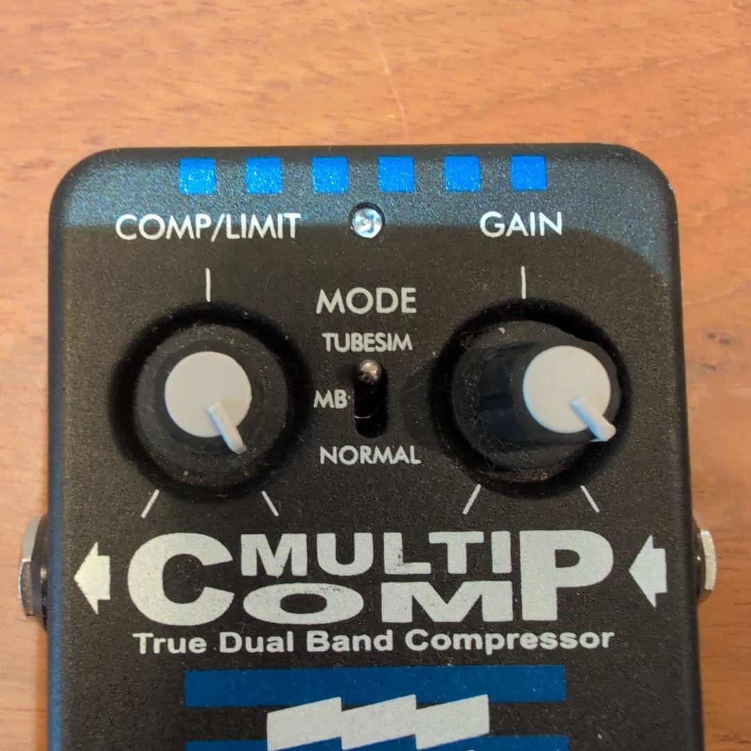 ジャンク品、音は出ます【EBS】MULTI COMP ベースエフェクター