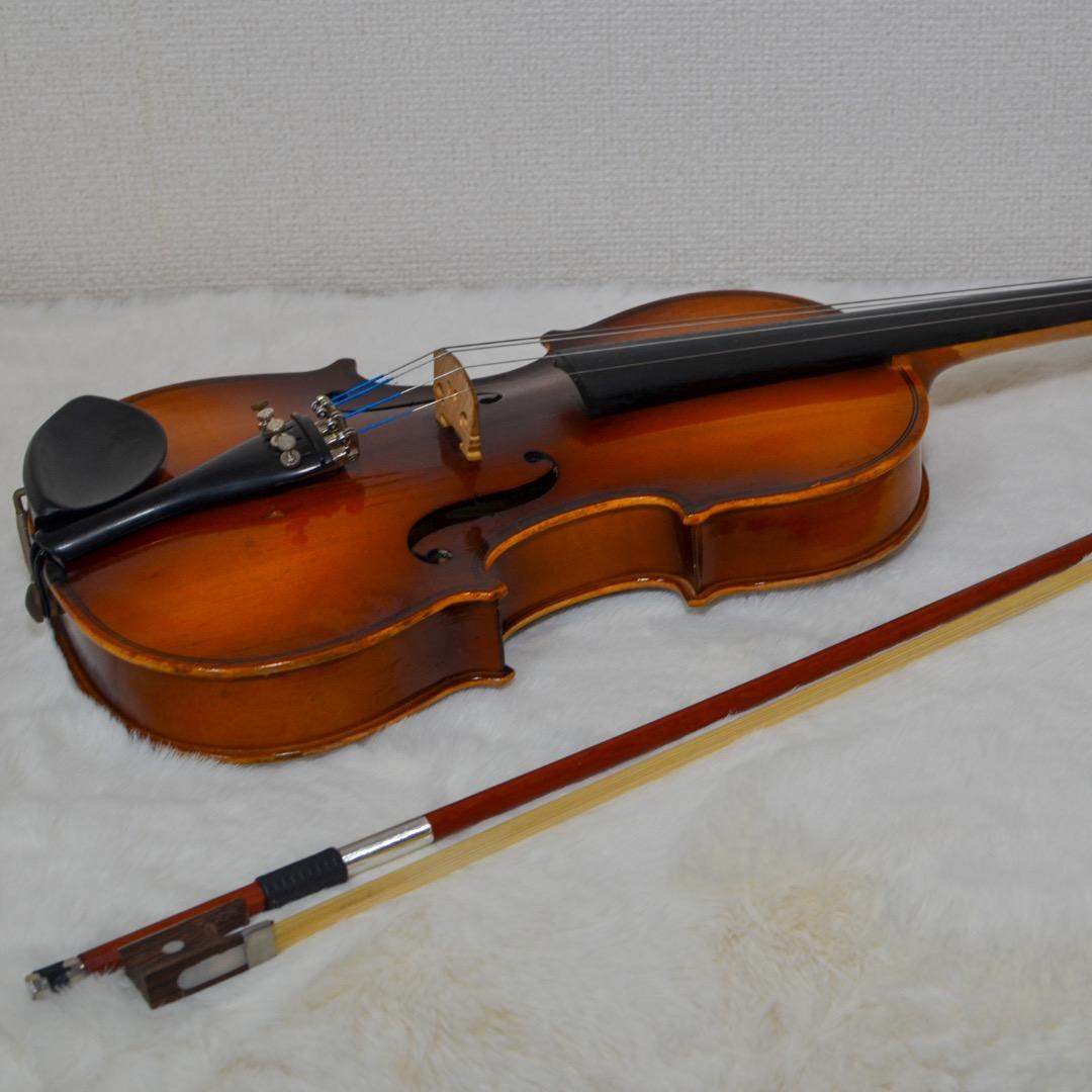 KISO SUZUKI バイオリン No.7 1/2 ストラディバリ （弓新品）