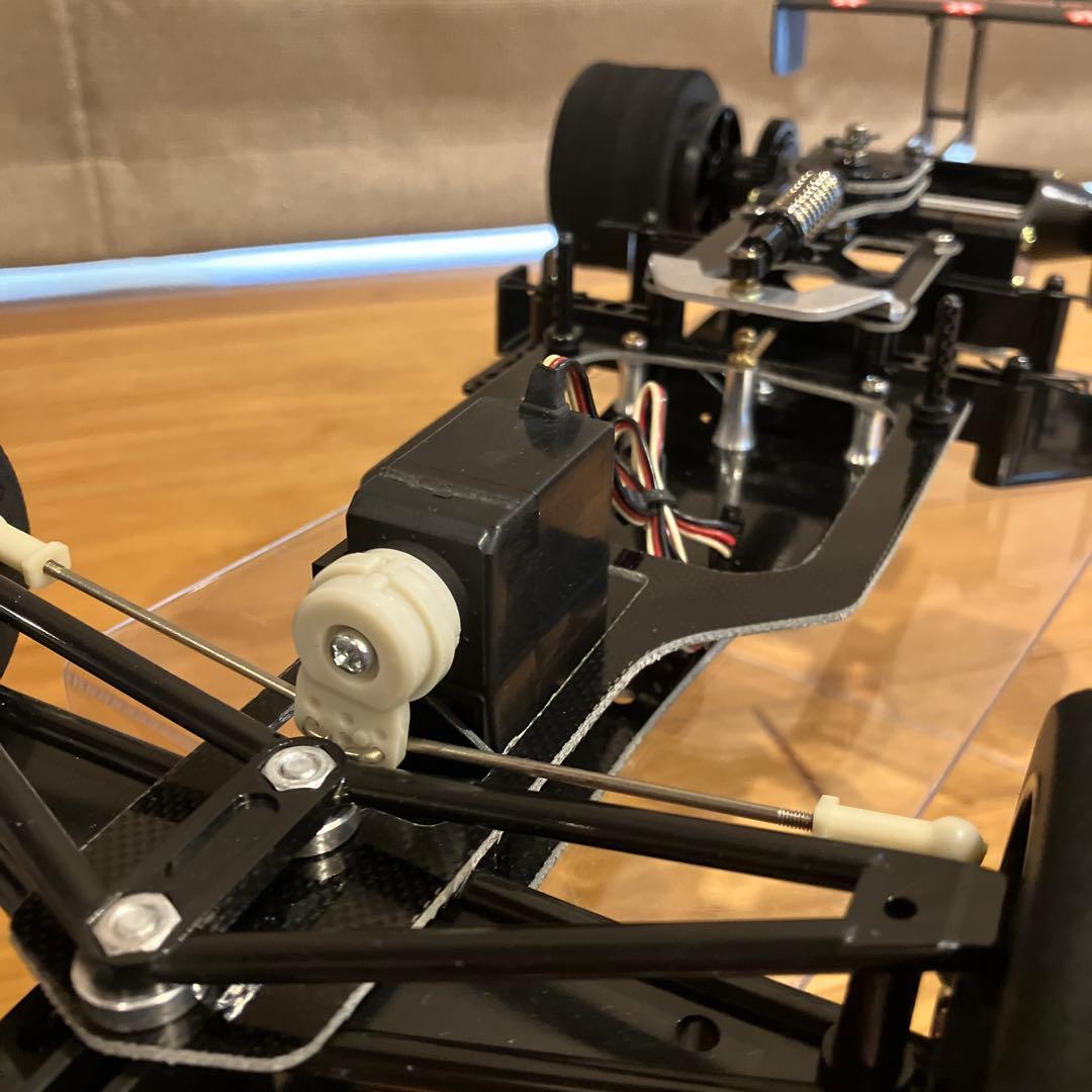 【希少】タミヤRC ローラT93/00フォード　F103Lシャーシ 組立途中