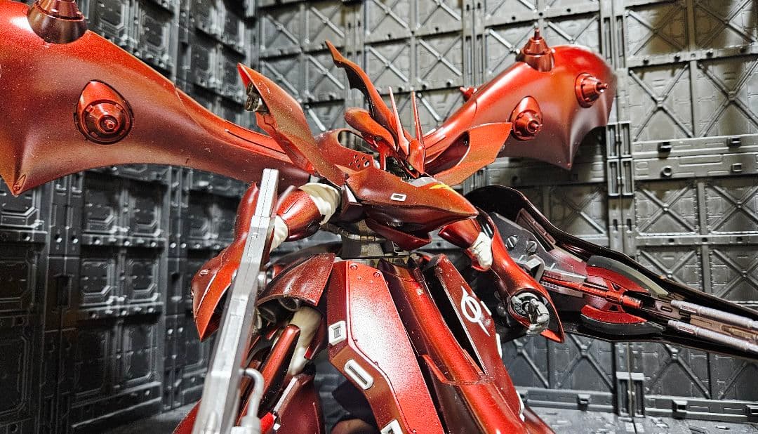 HGUC ナイチンゲール 塗装完成品