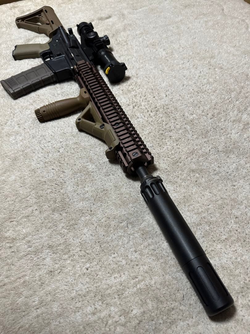 東京マルイ M4A1 MWS ガスブローバック カスタム MK18 付 属品多数