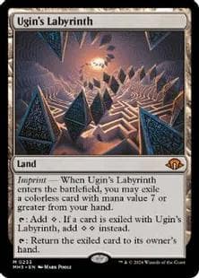 《ウギンの迷宮/Ugin's Labyrinth》4枚